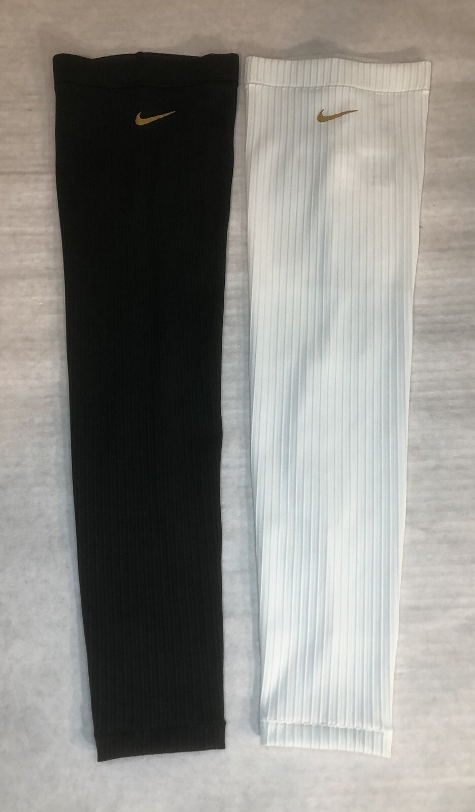 Nike 2023 Pro Elite Running Leg Sleeves Black/White “Made In USA” Adult Size XS