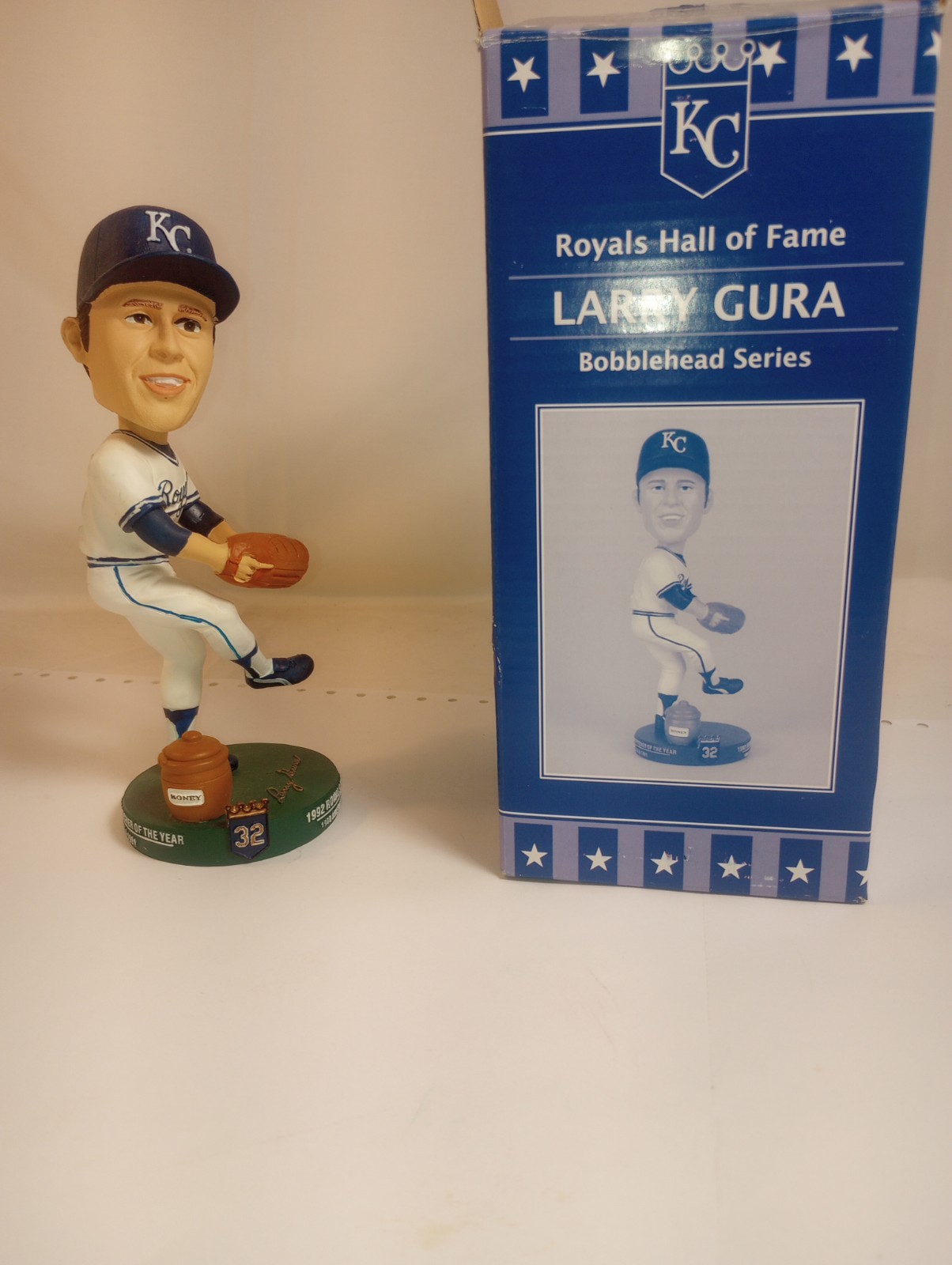 Larry Gura Kansas City Royals Hall Of Fame Bobblehead SGA 8/9/08