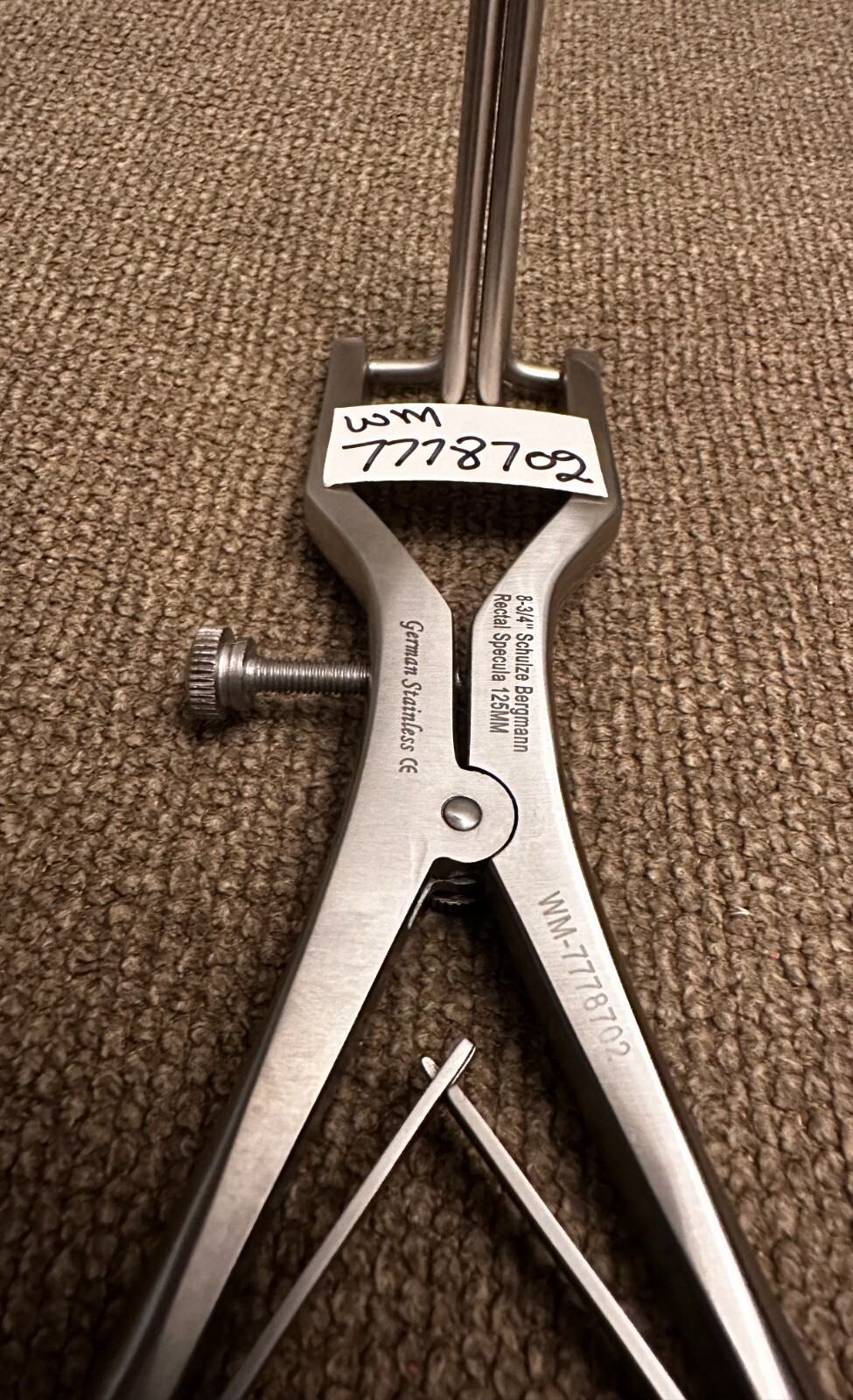 SCHULZE BERGMANN RECTAL SPECTULA 125MM