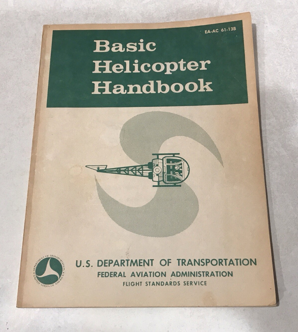 VTG USA DEPARTMENT OF TRANSPORTATION BASIC HELICOPTER HANDBOOK GUIDE ILLUSTRATED