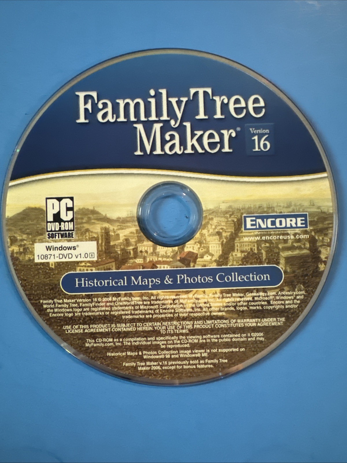 Encore Family Tree Maker Version 16 Historical Maps And Photos Collection DVD