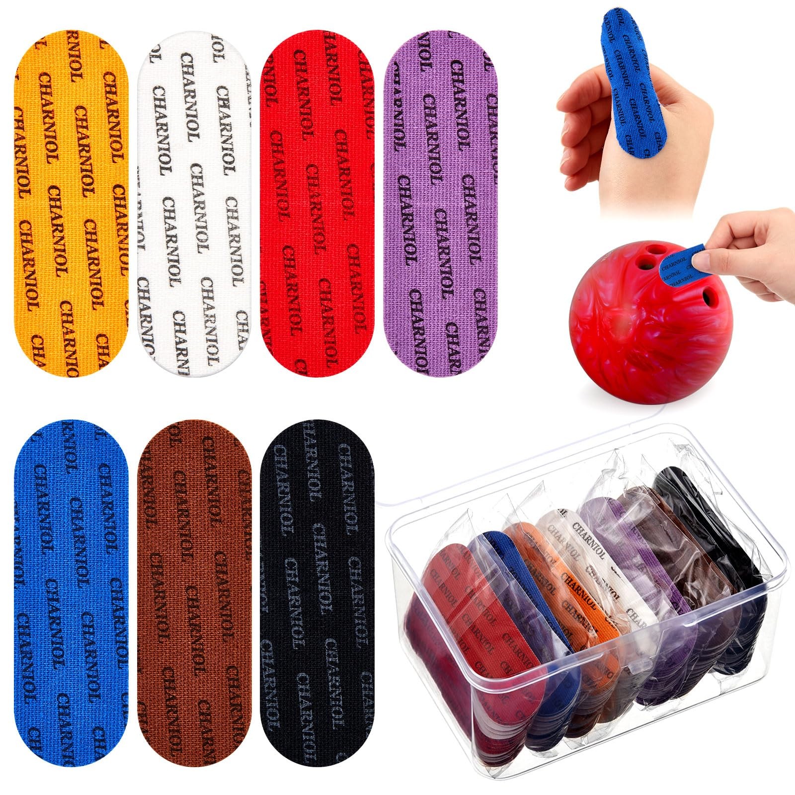 140 Pieces Bowling Tape Thumb Bowling Finger Tape Bowling Ball Tape for Thumb