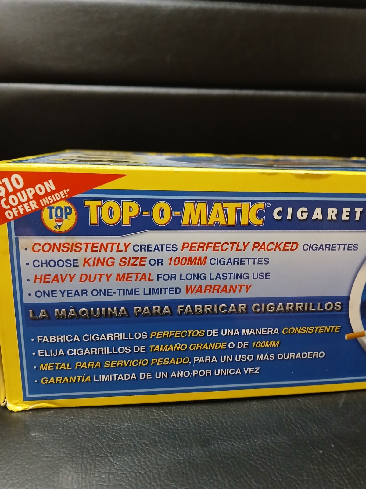 Top-O-Matic Heavy Duty Cigarette Making Machine Spring Action