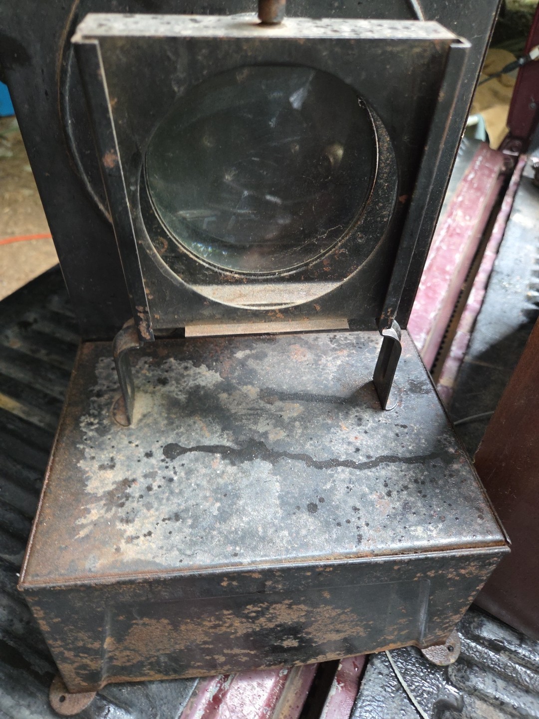 BAUSCH & LOMB OPTICAL CO. COMBINED BALOPTICON PROJECTOR NO. 38600 MAGIC LANTERN
