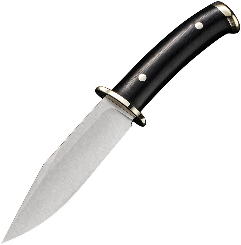 Civivi Teton Tickler Black G10 Fixed Blade Knife + Leather Sheath