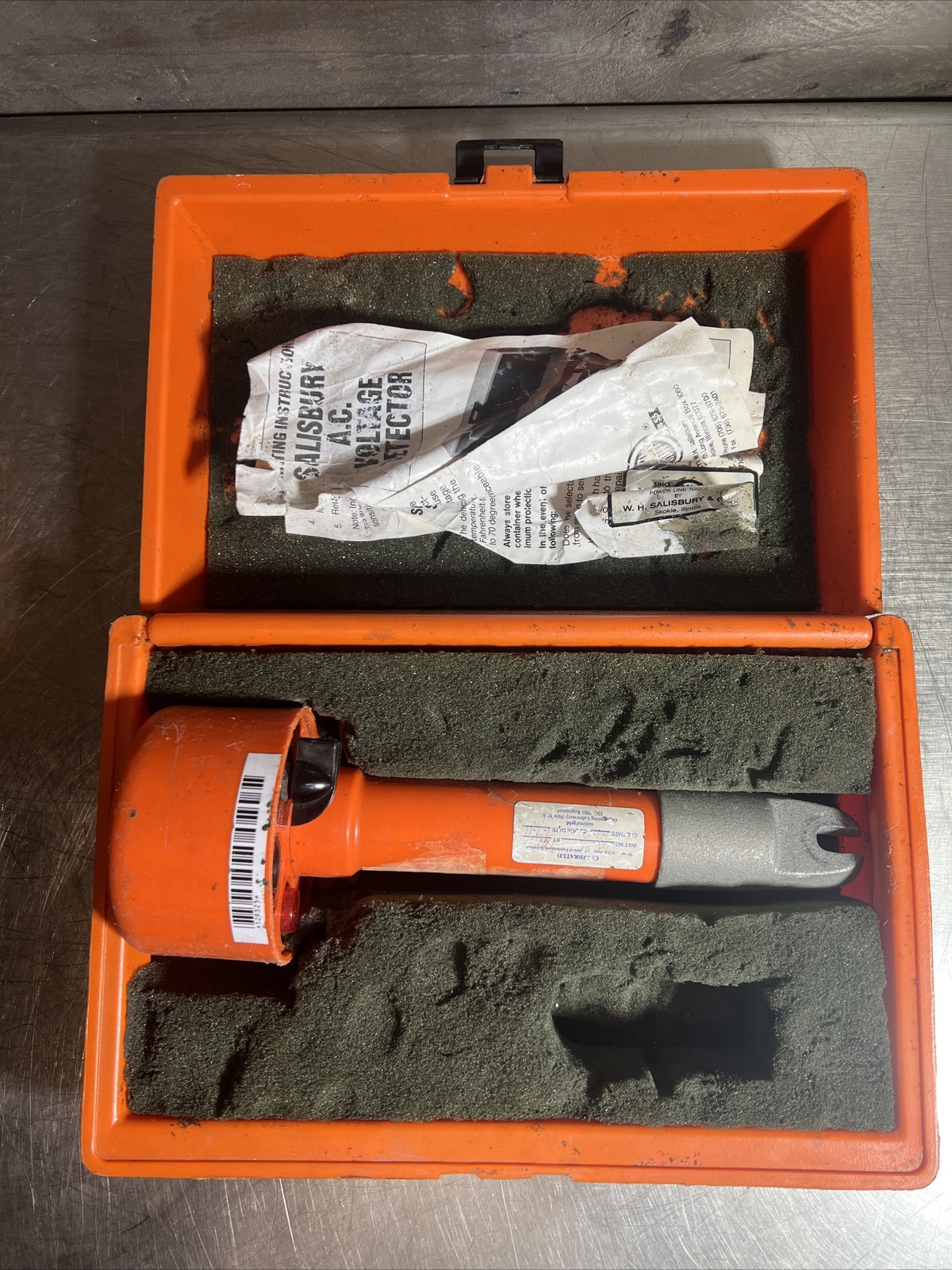 SALISBURY Model WHSCO 4344 Audio Visual AC VOLTAGE DETECTOR. Our #3