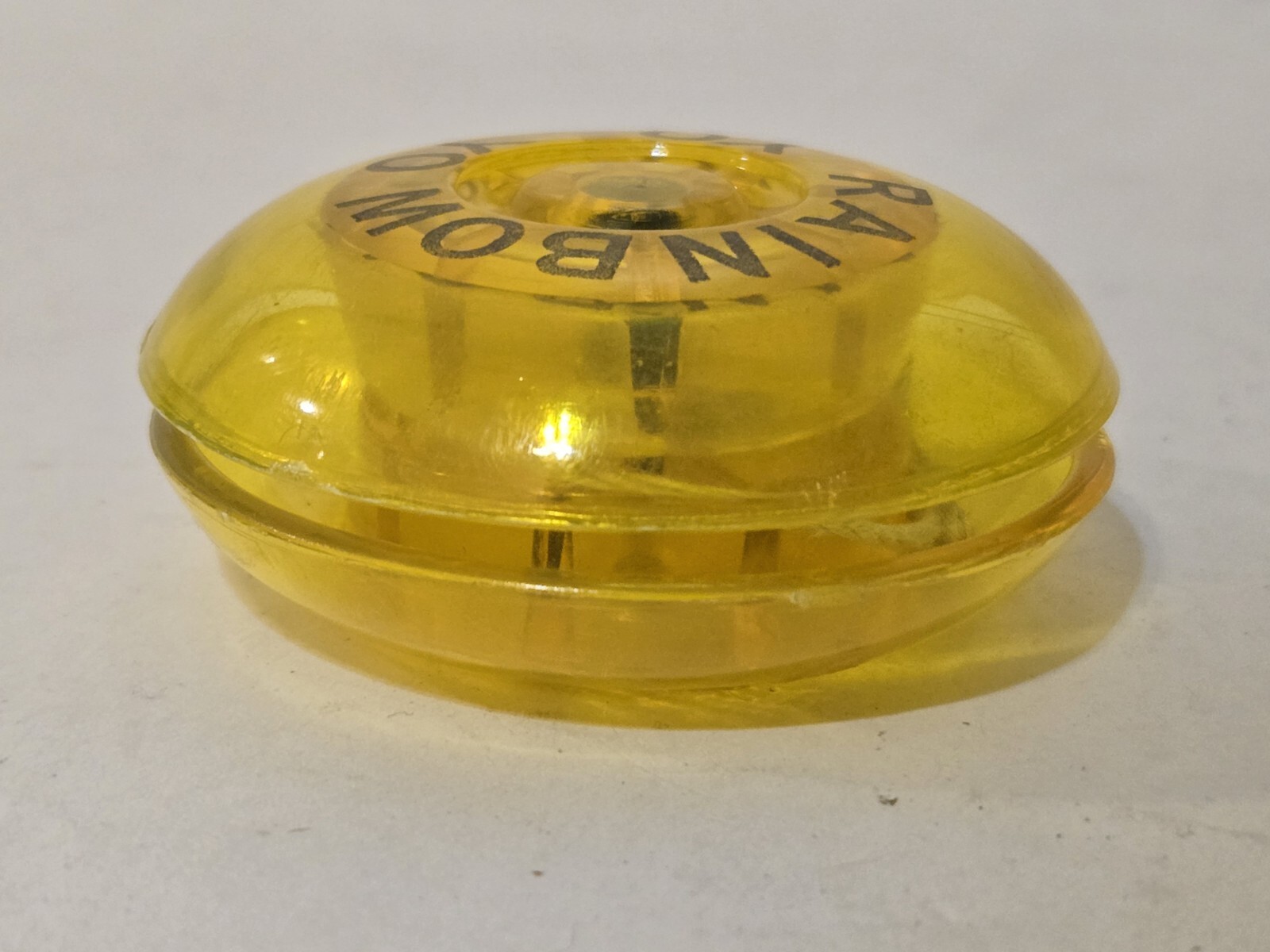 Rainbow Yoyo Vintage Yellow Plastic Rainbow Yo Yo