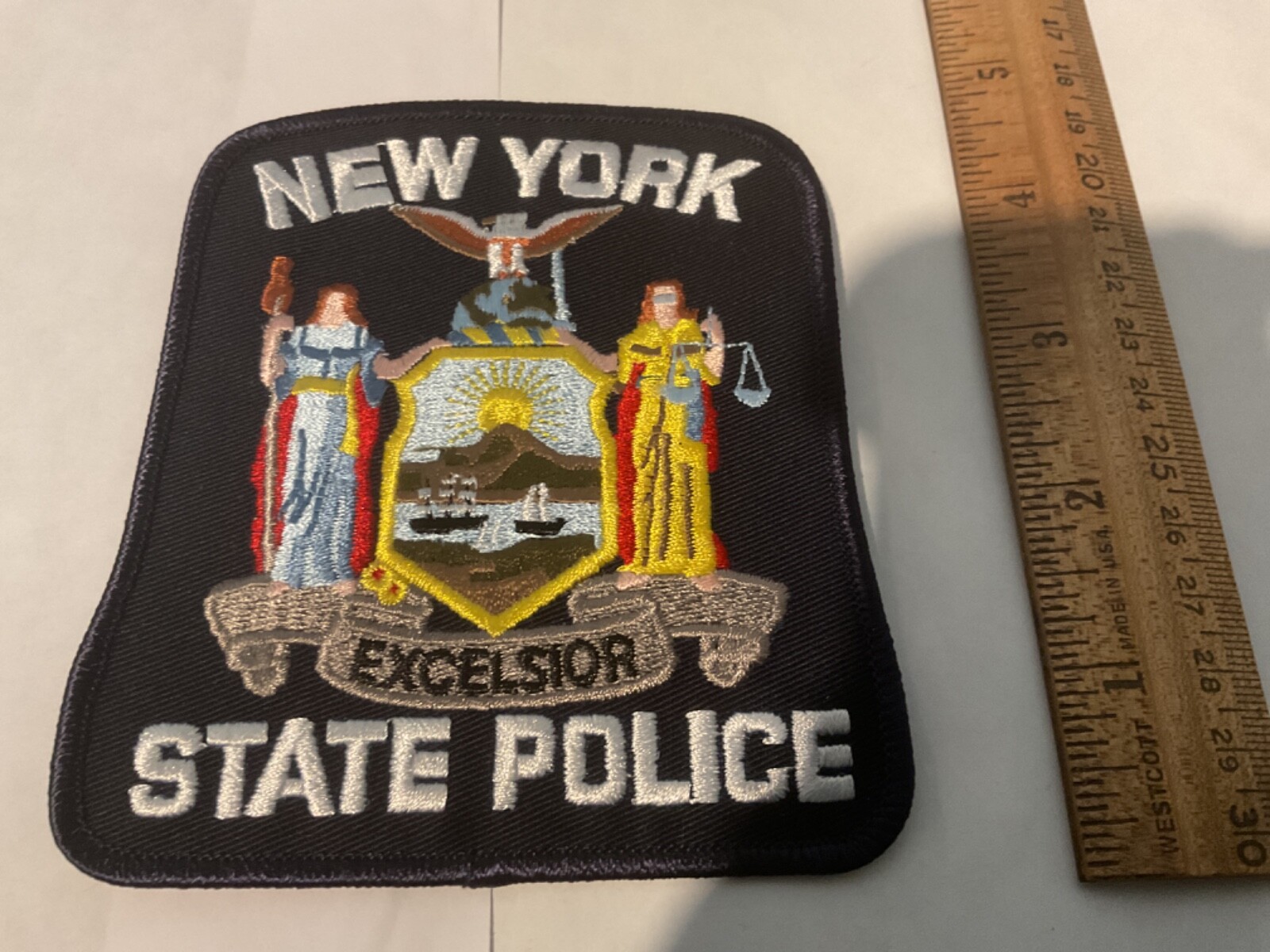 New York State Police collectors Full size patch, comes with tracking + insured