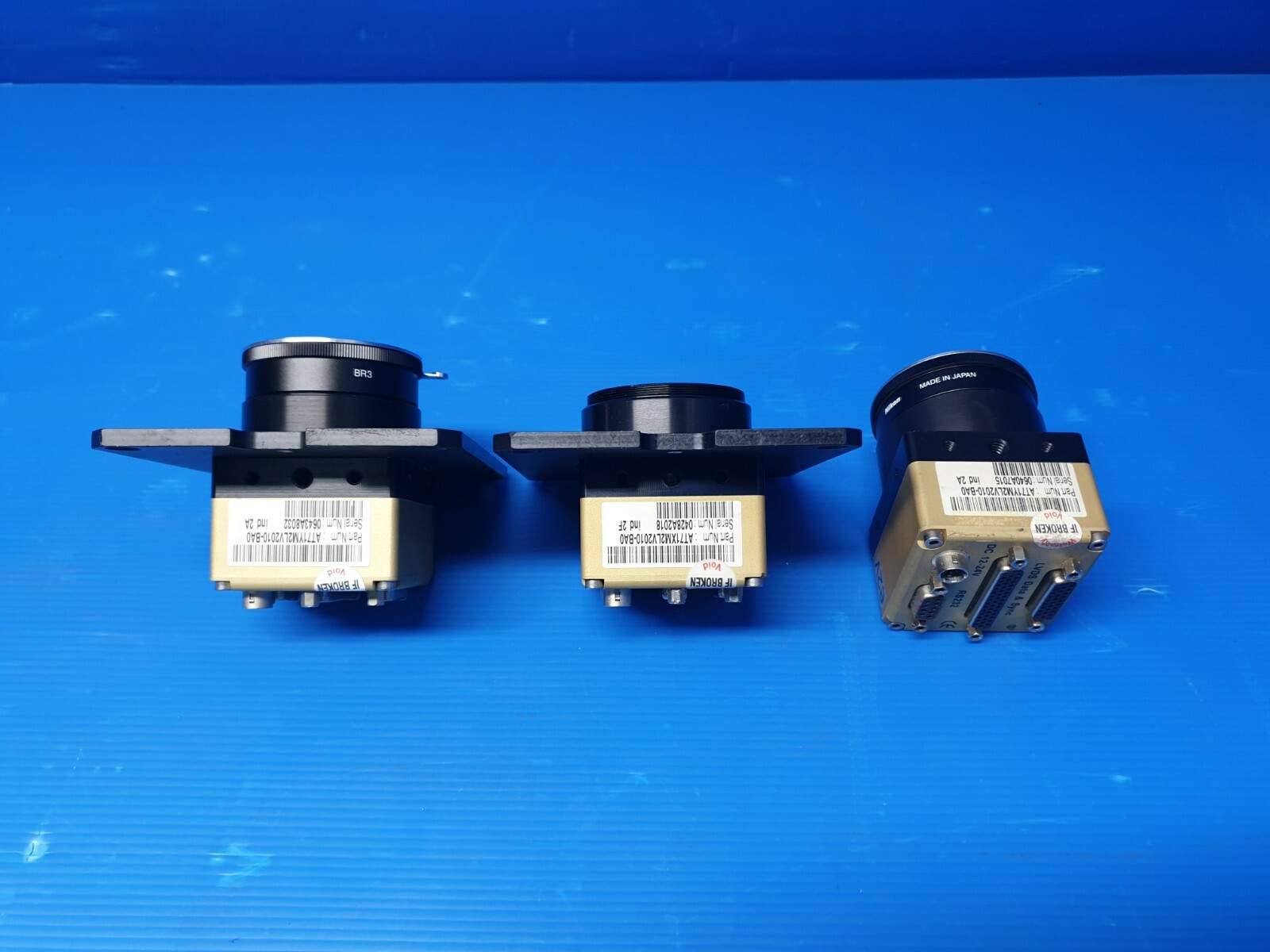 AViiVA 1x AT71XM2LV2010-BA0 2x AT71YM2LV2010-BA0 Industrial camera Lot of 3