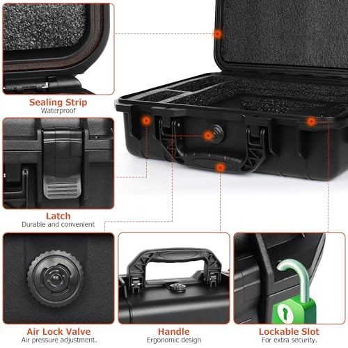 Starlink Mini Case, Waterproof Hard Case, Shockproof Portable Carrying Box