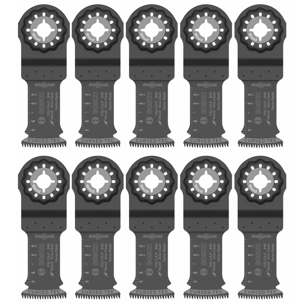 1-1/4 In. OSL114JF-10 Starlock Oscillating Multi-Tool Bi-Metal Blade 10-Pack - P