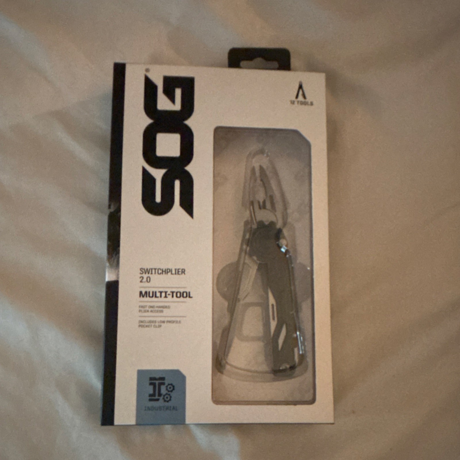 SOG Switchplier 2.0 Multi-Tool 12 Tools 420 Stainless Black SOG-SWP1001-CP