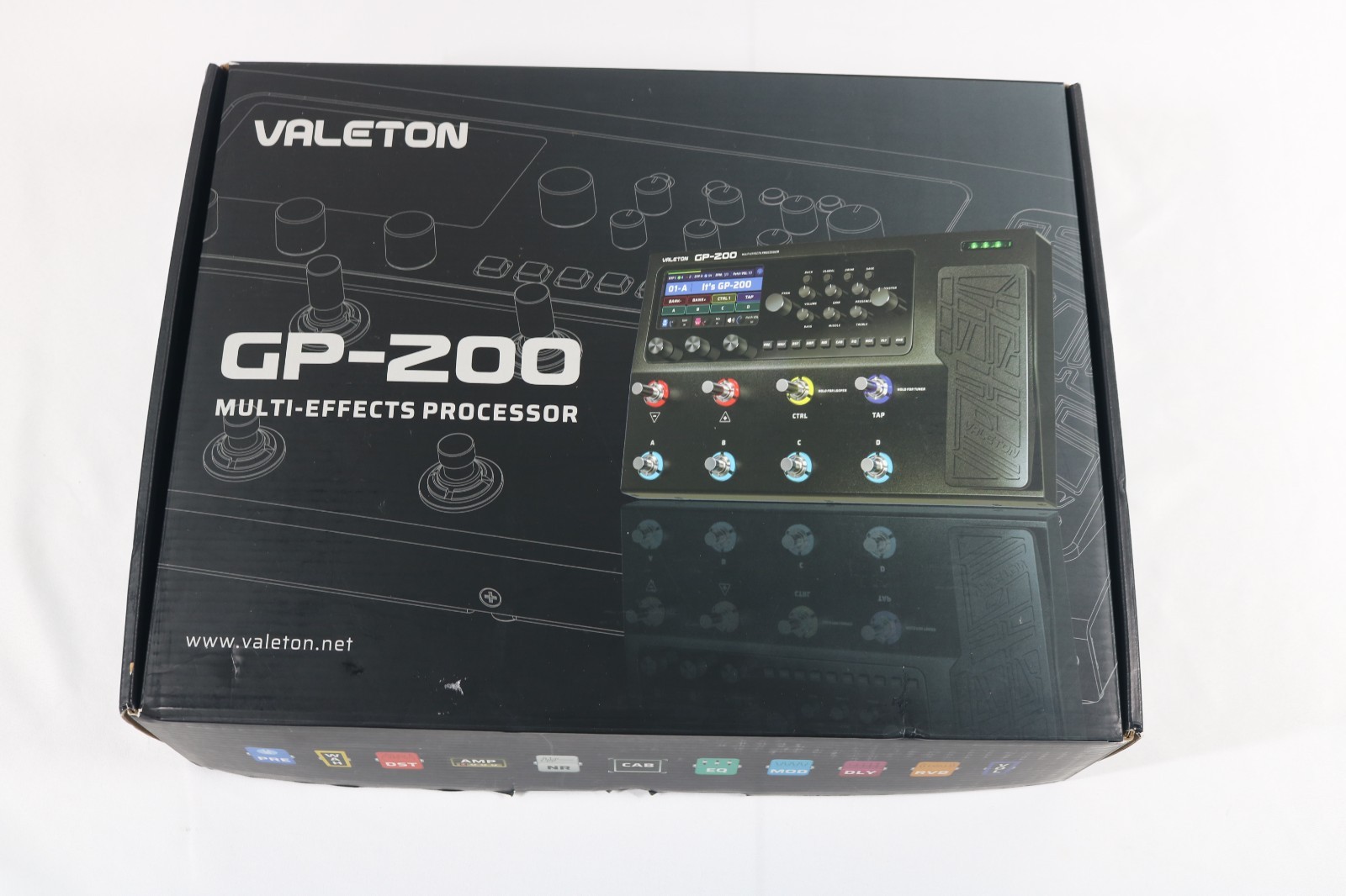 VALETON GP-200R Multi Effects Processor Multi-Effects Guitar Bass Pedal