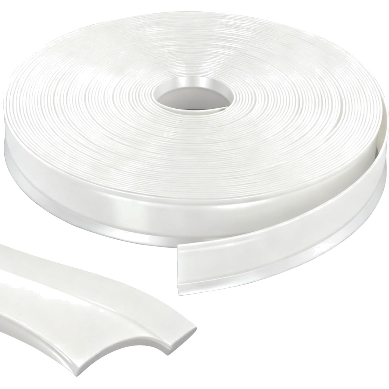 Ztzfacai 1 Inch 100Ft Rv Trim Molding Insert White