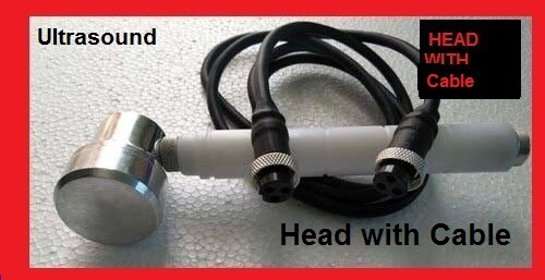 Ultra.sound Therapy new 1 MHz transducer Head 3 Pin wand for with Cable 3 Pin 99