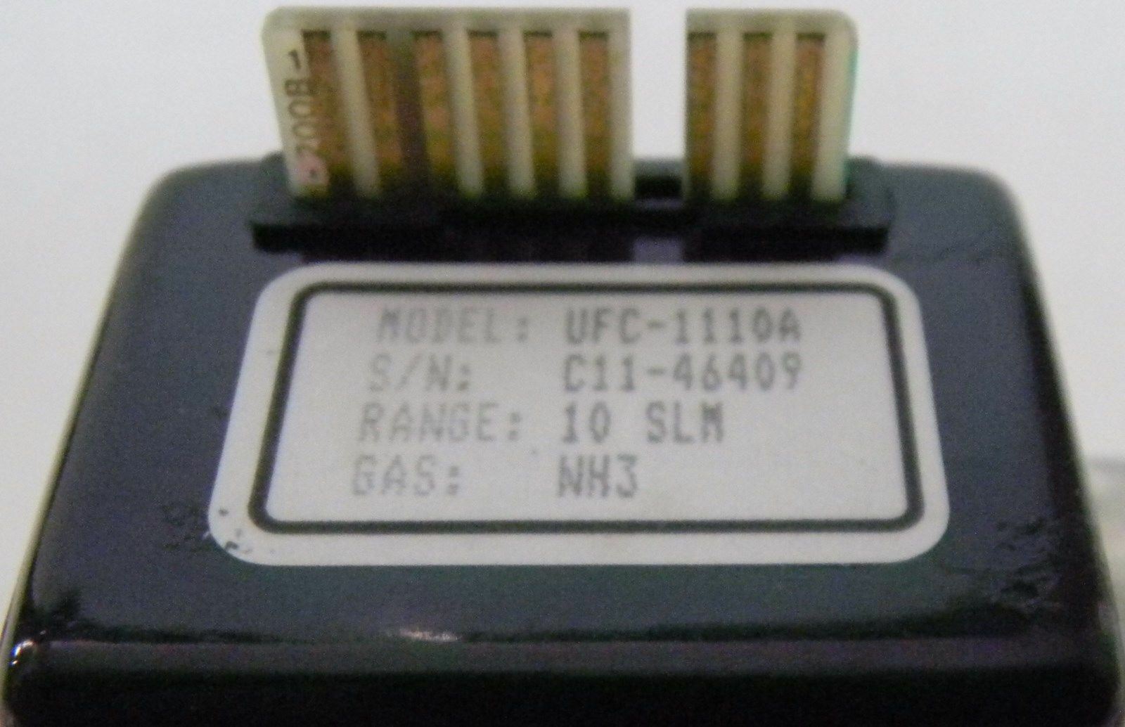 Unit UFC-1110A Mass Flow Controller, Gas- NH3, Range- 10 SLM, Used