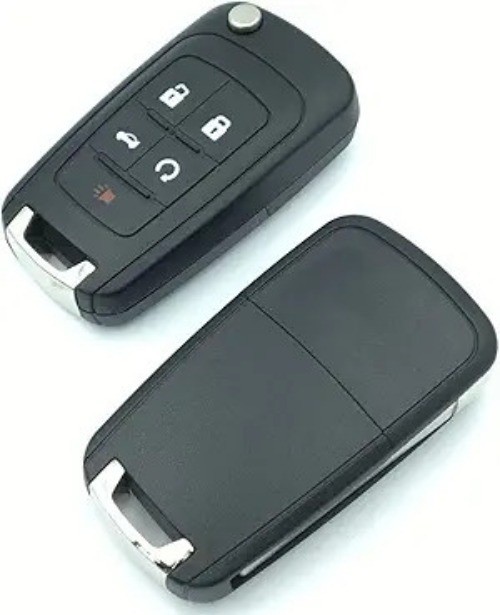 Replacement Key Fob Case for 2010-2016 Camaro Cruze Equinox Im Color: 5 Button
