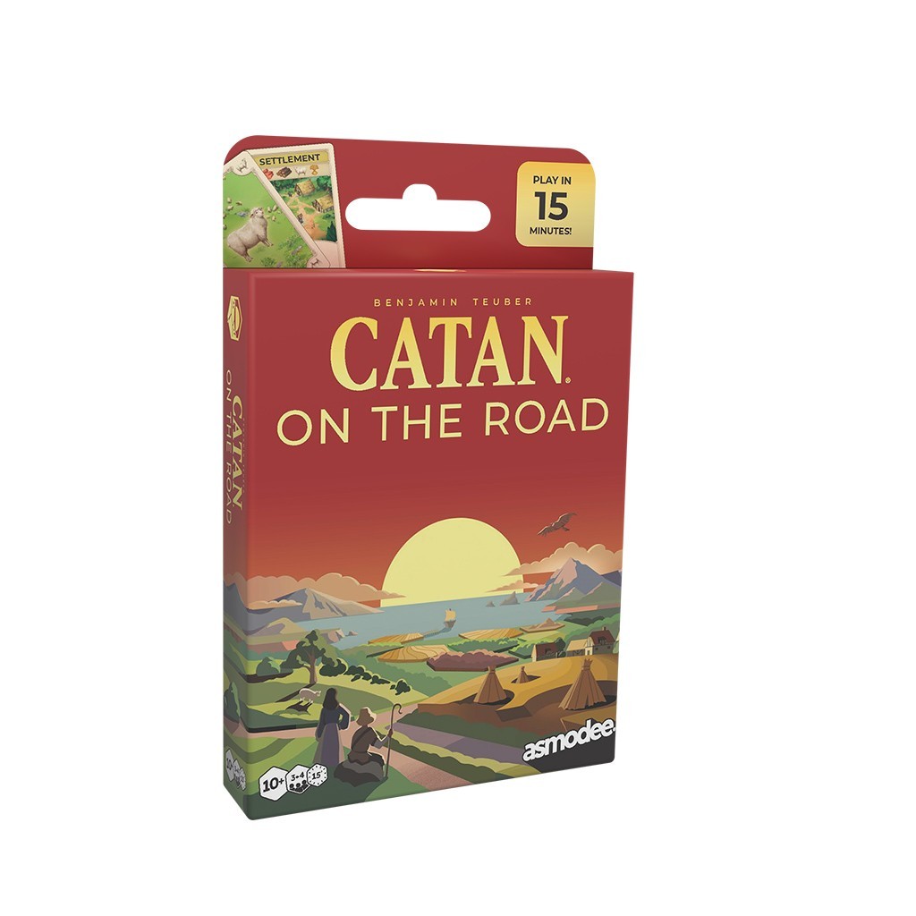 Catan On The Road Card Game Catan Studio Settlers Of CN3143 Stand Alone Family