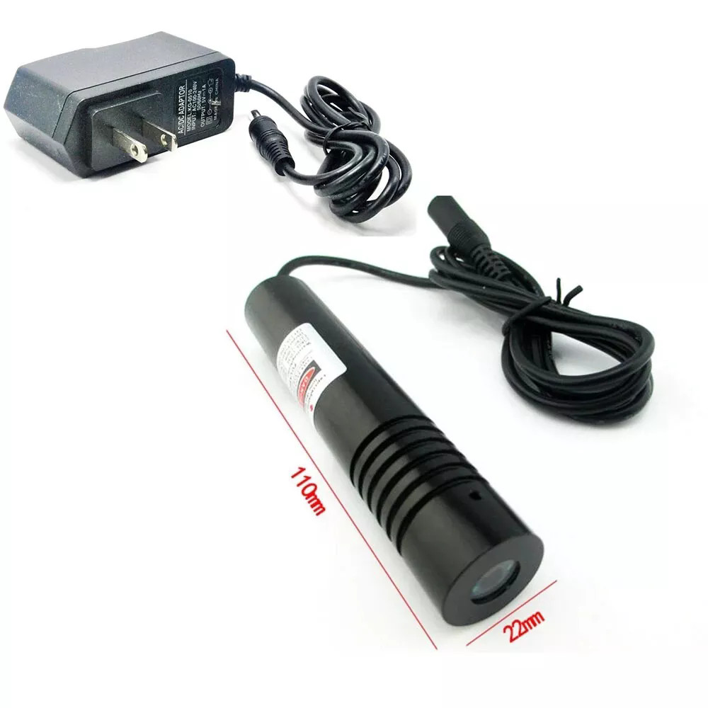 450nm 100mw Blue Dot/Line/Cross Laser Module Cutting Positioning Lights