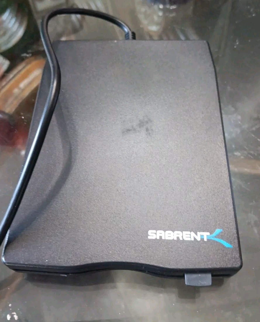 3.5" USB Portable Floppy Diskette Drive External Sabrent