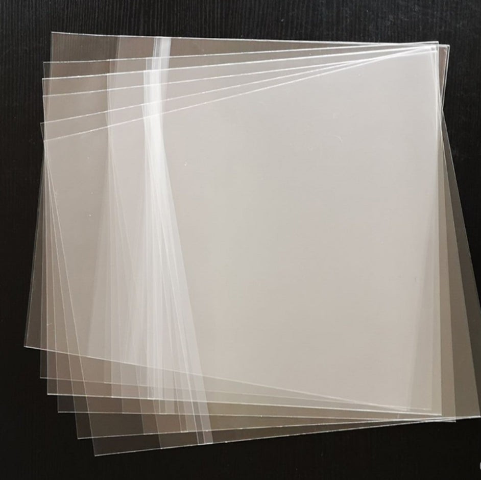 20 Semi-Double CD Sleeves: Japanese Resealable Wraps: Thick 1.5 CD Covers