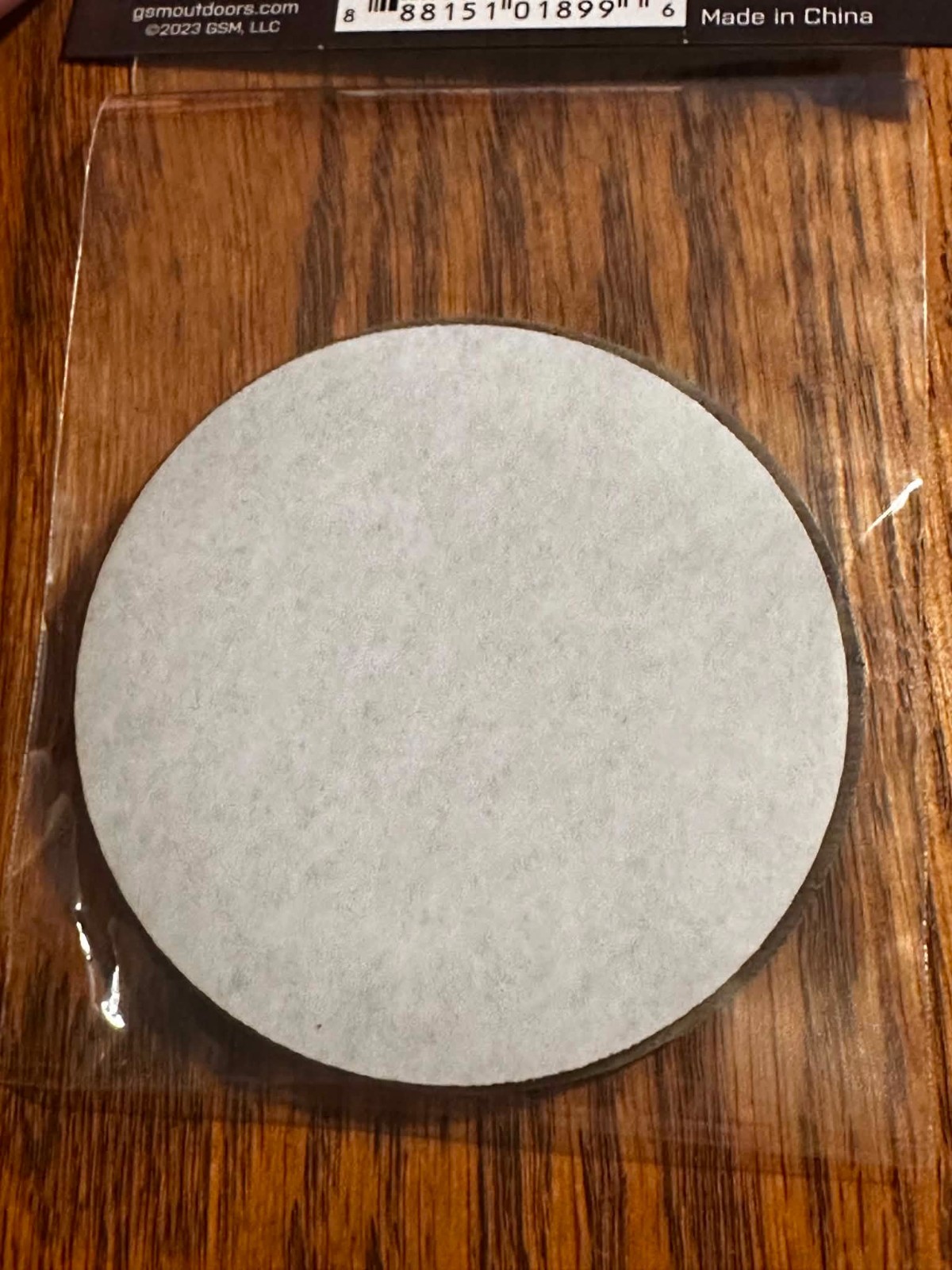 Buc-ee's Logo Morale Patch, Beige color scheme, Hook & Loop, NEW in Package!