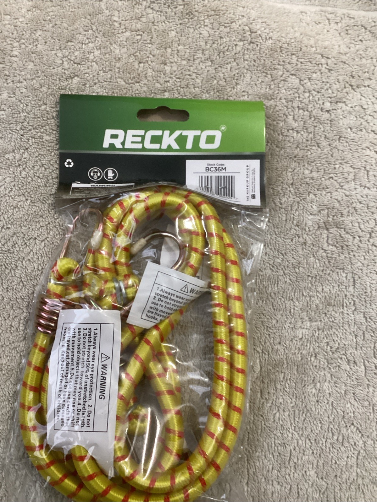 Reckto 2 Pce 36” Bungee Cord