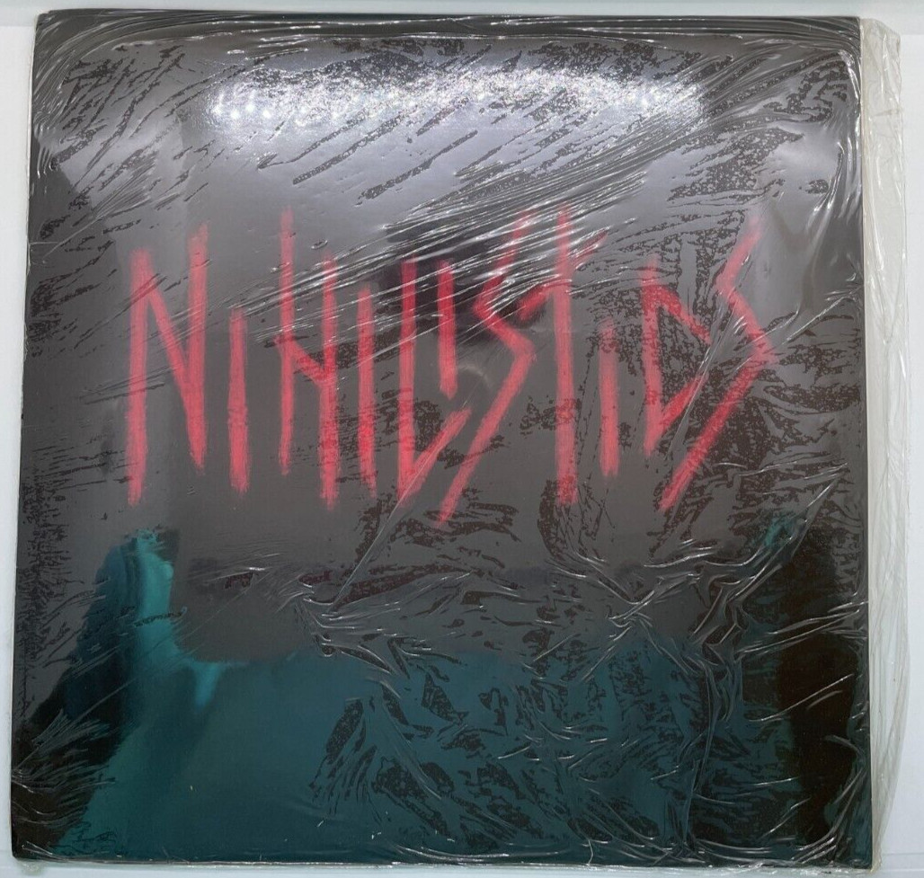 Nihilistics – Nihilistics LP 1983 Brain Eater – EATER1 Sealed