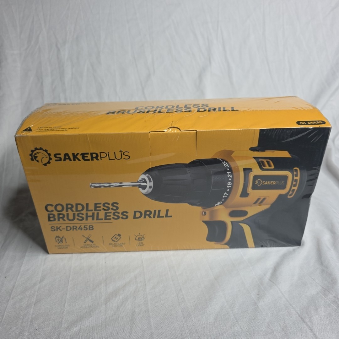 SAKERPLUS SK-DR45B 22v Drill Brushless With Battery Set (BQG)