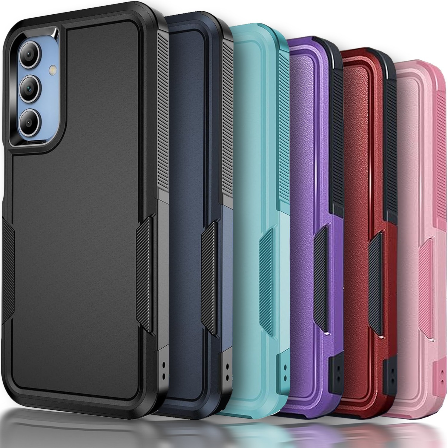 For Samsung Galaxy S20 FE 5G Case Heavy Duty Shockproof Cover +Tempered Glass