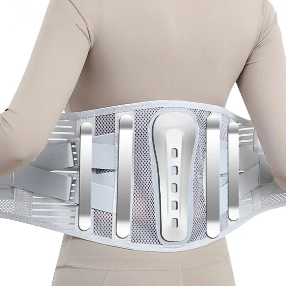 Adjustable Lower Back Brace Lumbar Support Waist Belt For Men Women Pain Relief