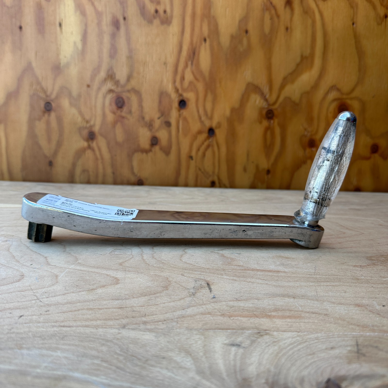 Barlow 10" Chrome Non-Locking Winch Handle