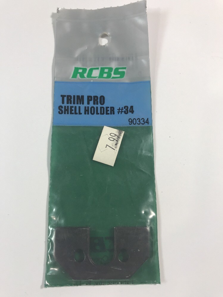 NEW RCBS TRIM PRO SHELL HOLDER 34 90334