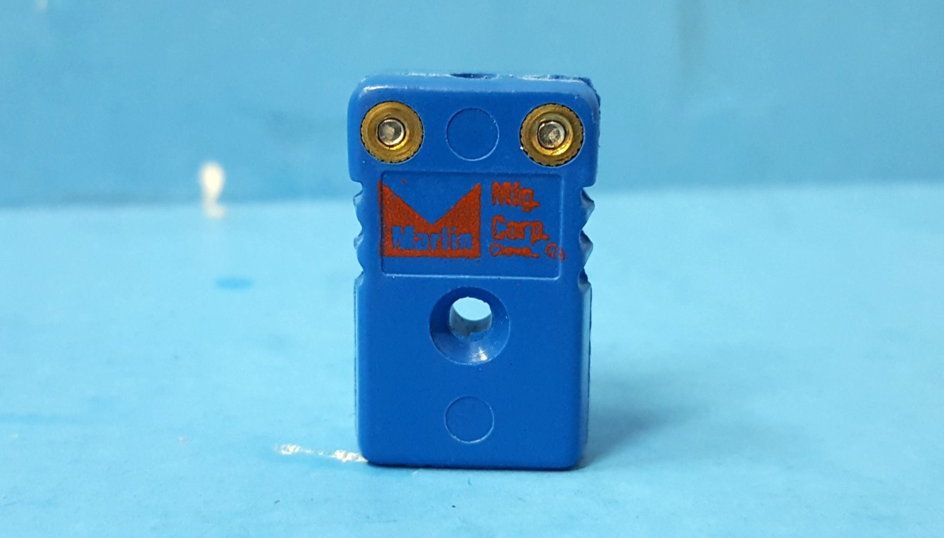 3 Pcs- Thermocouple Connector, 1210-T, Marlin, Jack, 2-Pole, Miniature