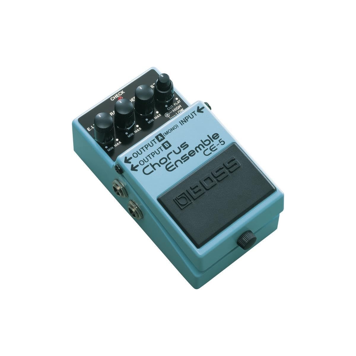 BOSS CE 5 Chorus Ensemble Guitar Effect Pedal Stereo Output Control Knobs