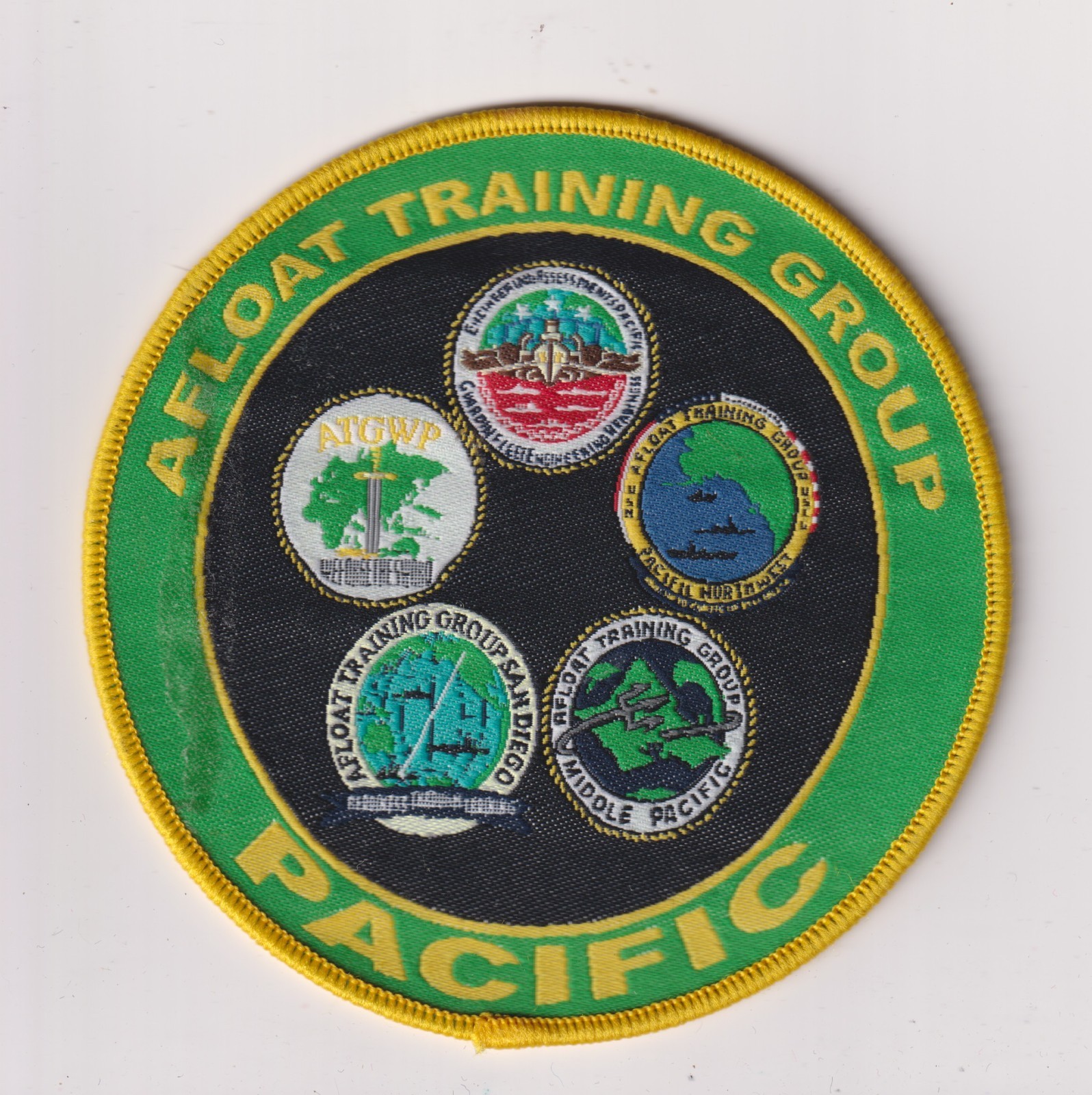 Afloat Training Group Pacific US Navy USN patch mid-GWOT era unusual