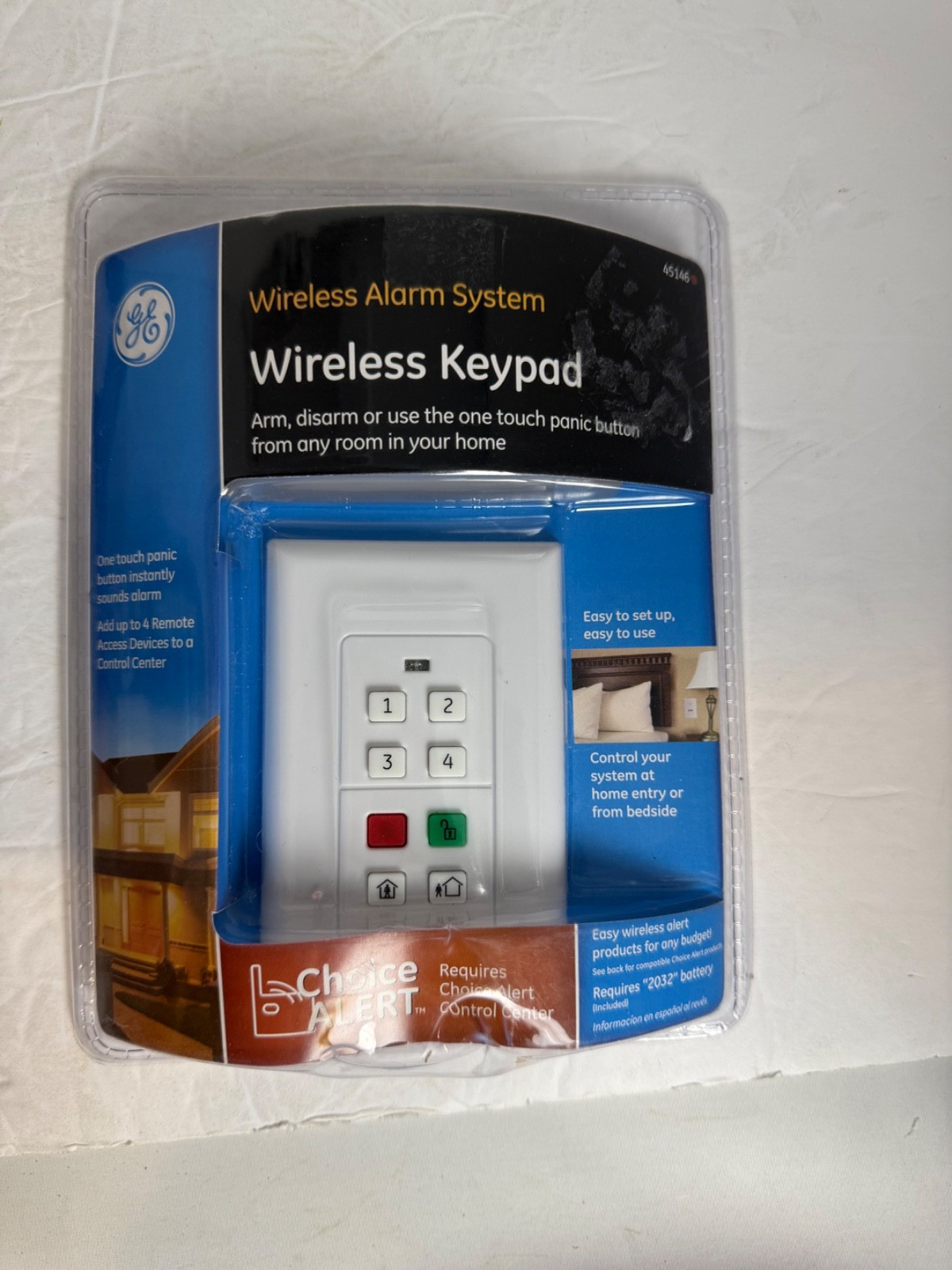 GE Choice-Alert Wireless Alarm System – Wireless Keypad