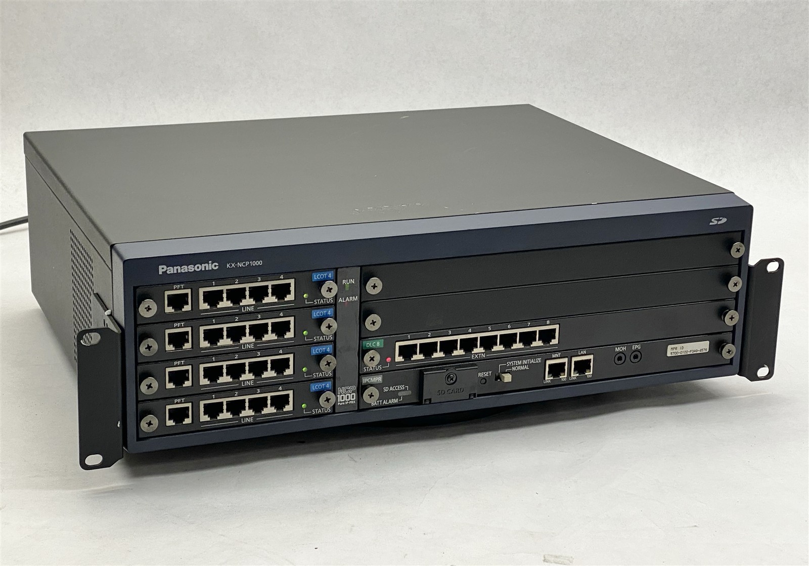 Panasonic KX-NCP1000 Pure IP-PBX Telephone System w/ 4*LCOT4 + DLC8 + IPCMPR