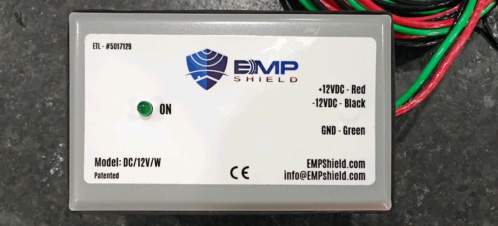 EMP Shield – Vehicle EMP Protection 12 Volt DC for Car and Truck (DC-12V-WV) L