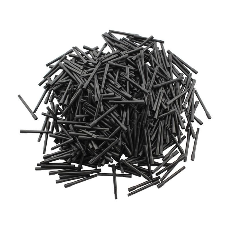100pcs 2ba Soft Tip Dart Tips 2ba Threaded Plastic Replacement Black Precision