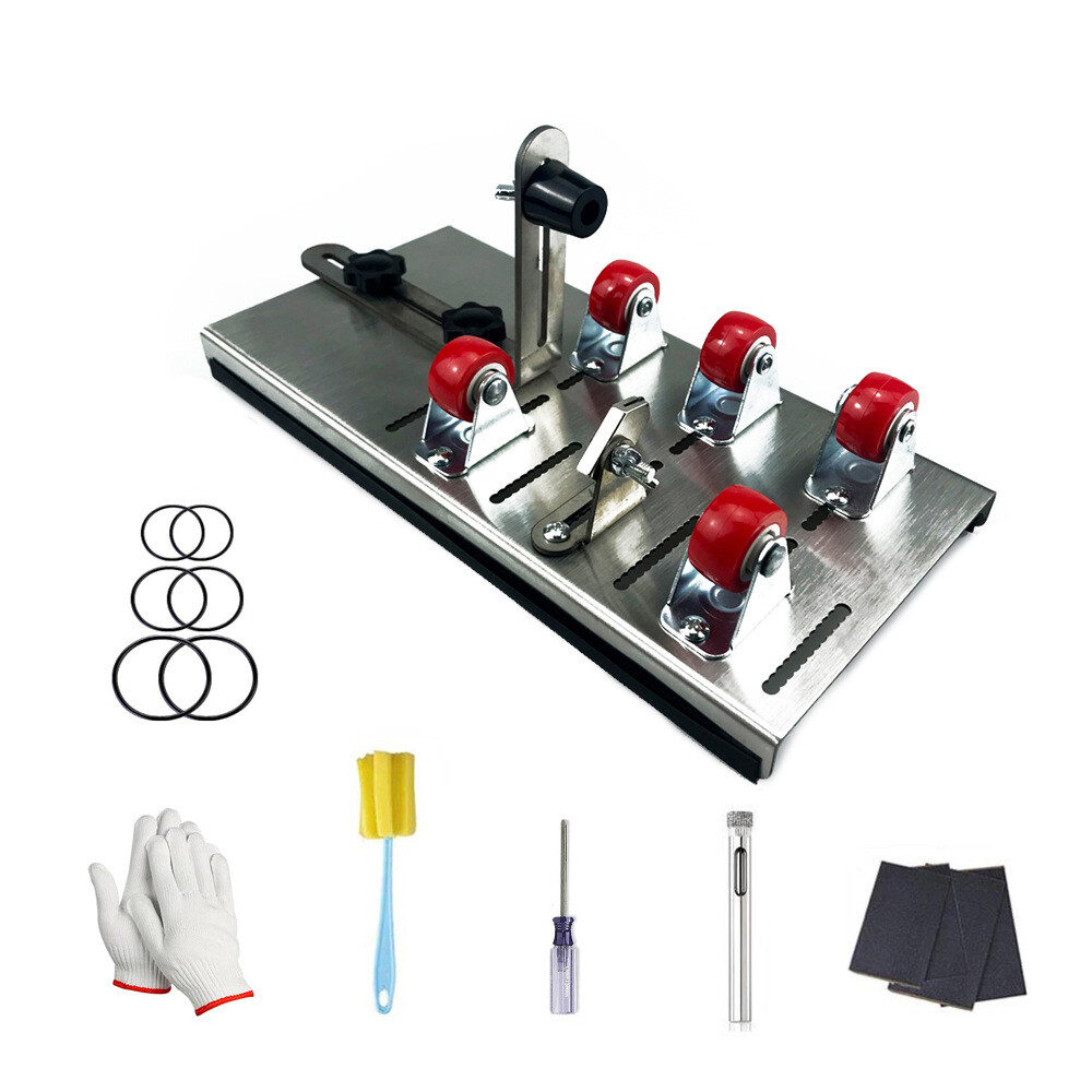 Universal Adjustable DIY Glass Bottle  Adjustable Sizes Metal F8R0