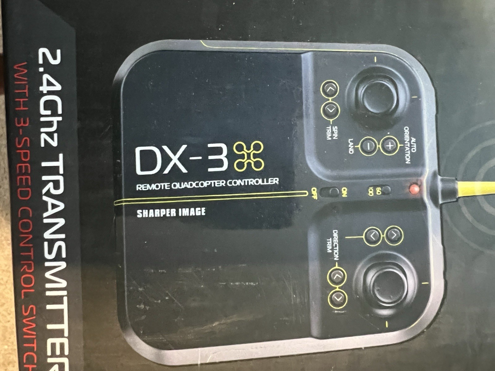 Sharper Image DX-3 Video Drone Quadcopter with Camera, 2.4GHz, Controller