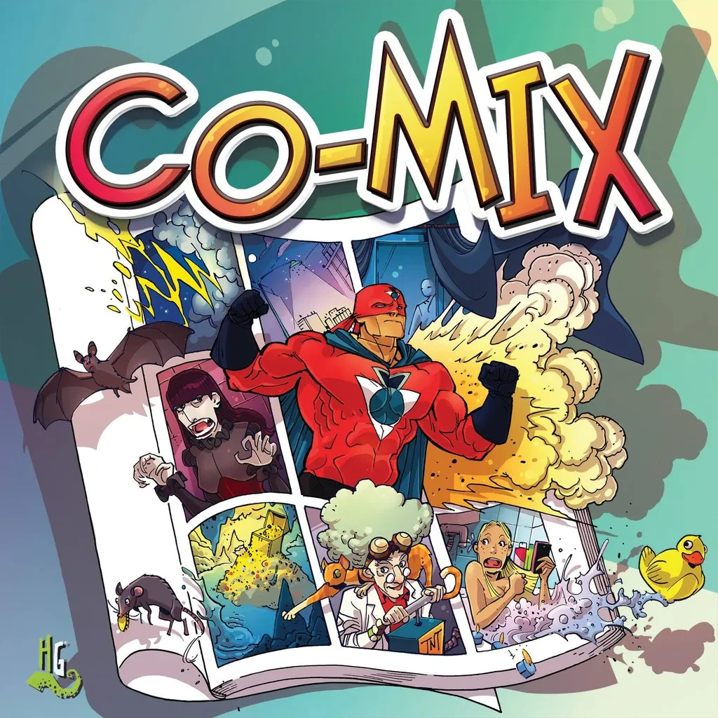 Co-Mix Storytelling Comic Panel Party Game 3 - 10 Players Kids Family Fun SEALED