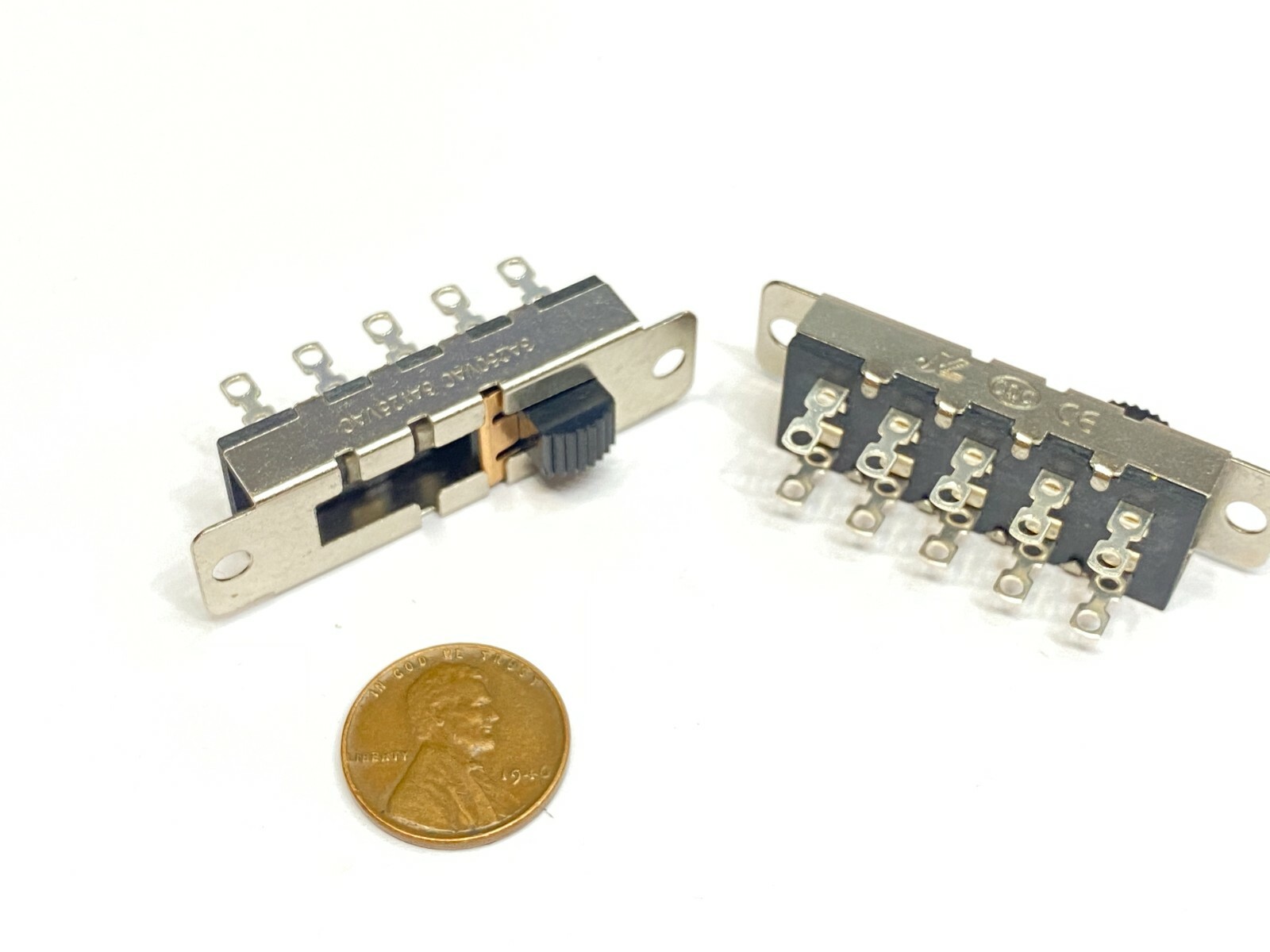 2 Pieces Slide Switch SS24N01 g5 2 pole 4 position 2p4t 10pin