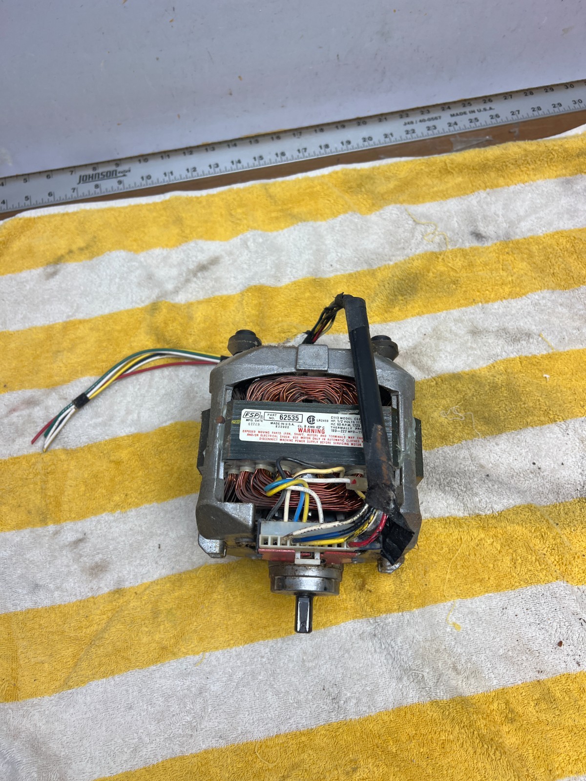 3951550 WP661600   Whirlpool  Washer  Motor 661600 Free Shipping