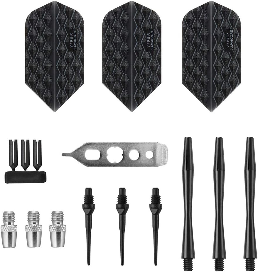 Bobcat Adjustable Weight Soft Tip Darts with Storage/Travel Case