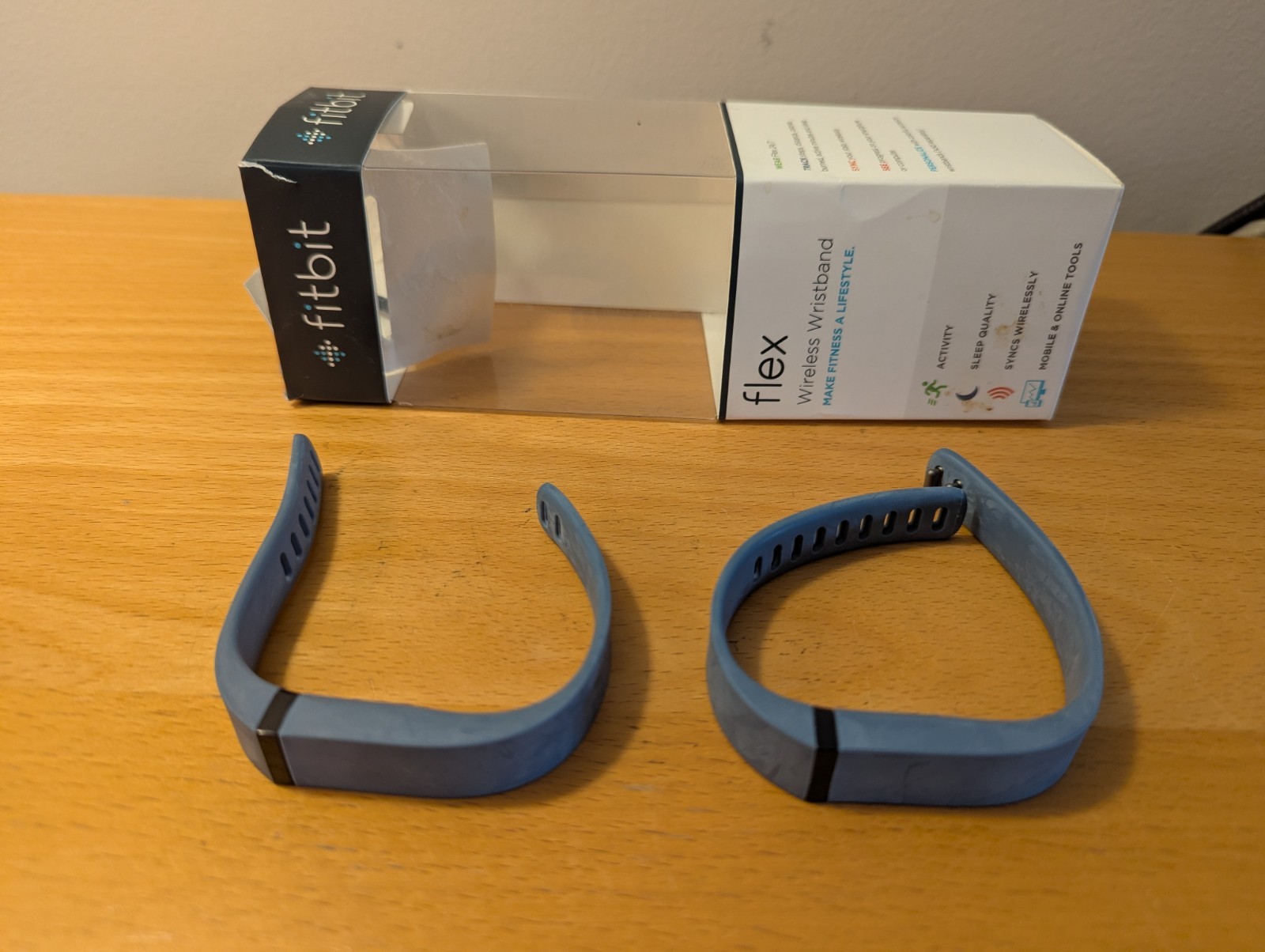 2 OEM Replacement Wrist Band w/ Clasp For Fitbit Flex Bracelet - Parts