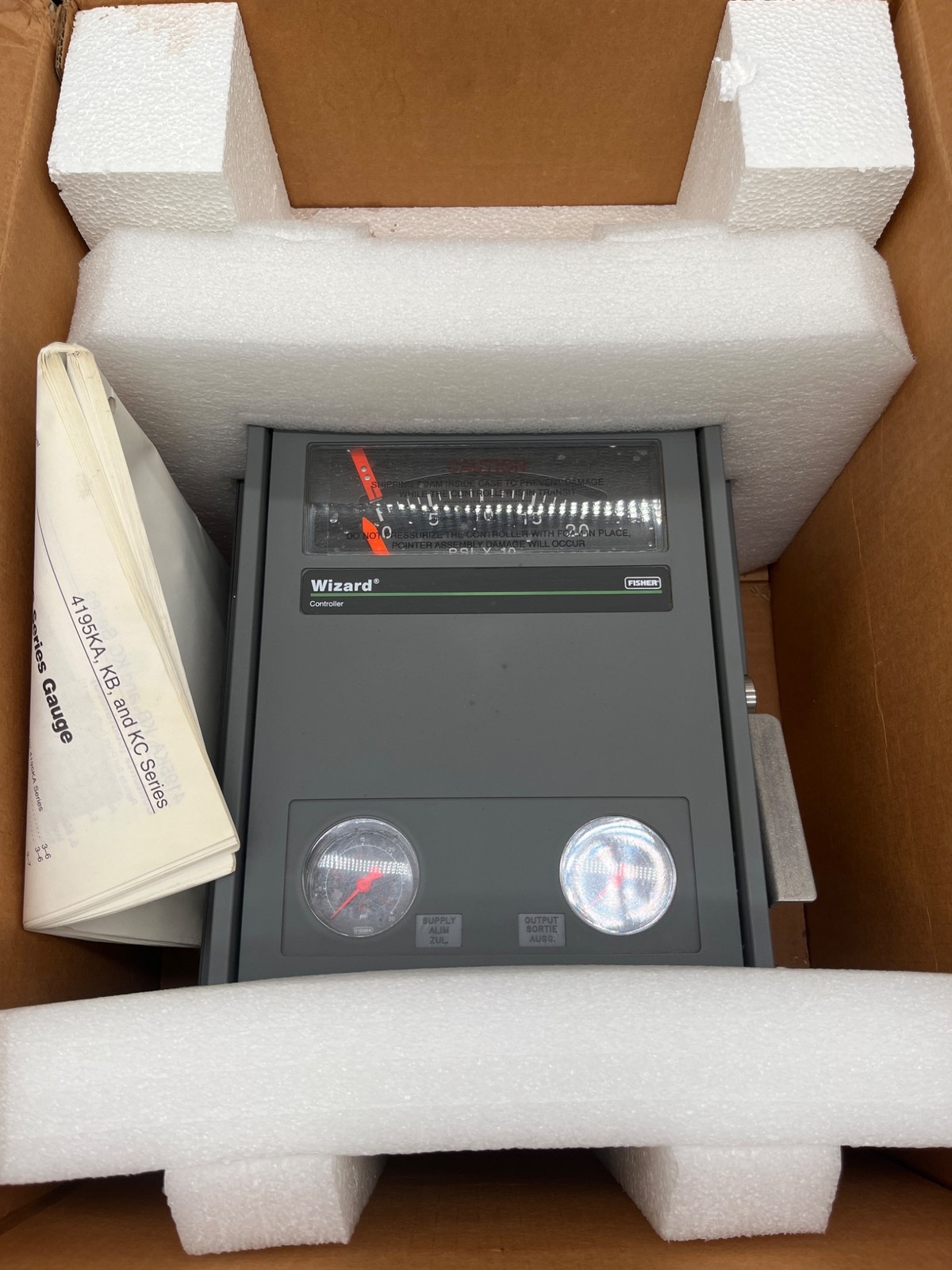 FISHER 4195KBR-533 Wizard Pneumatic Controller NEW