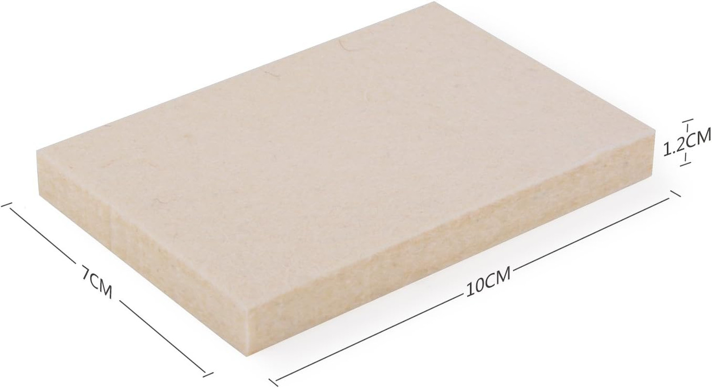 White Soft Felt Squeegee Automotive Vinyl Wrapping Tool - Soft Material Window T