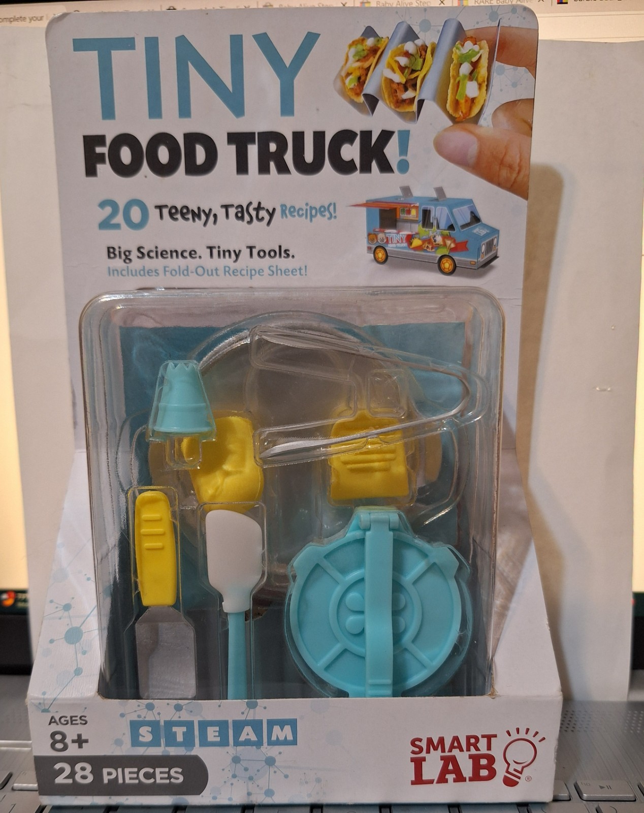 Smart Lab Tiny Food Truck!  Big Science. Tiny Tools. 20 Recipes New Sealed